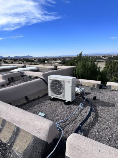 Commercial AC installation